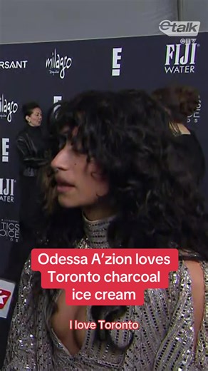 Odessa A’zion Craves Charcoal Ice Cream from Toronto
