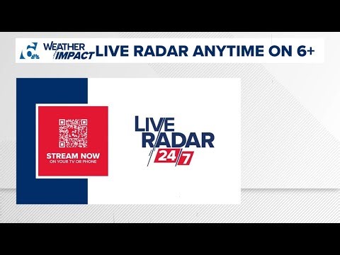Track weather anytime with our 24/7 live radar on our 6+ app
