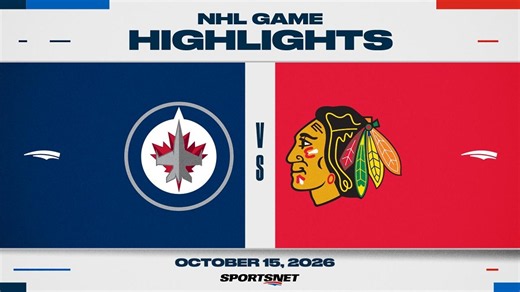 NHL Highlights | Jets vs. Blackhawks - October 15, 2026