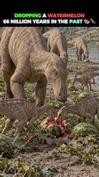 Can a Watermelon Conquer the Dinosaur Era? 🍉🦕
