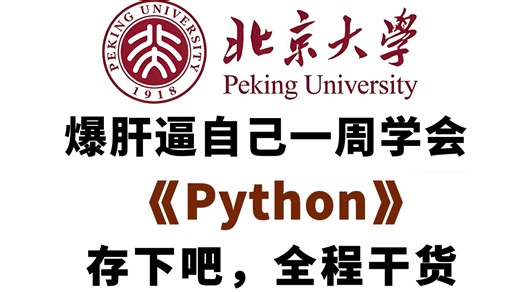 【全600集】B站最全最细的Python零基础全套教程（涵盖数据分析与爬虫教程），一周从入门到精通Python，学完即可就业！看完这一套Python教程就够了！