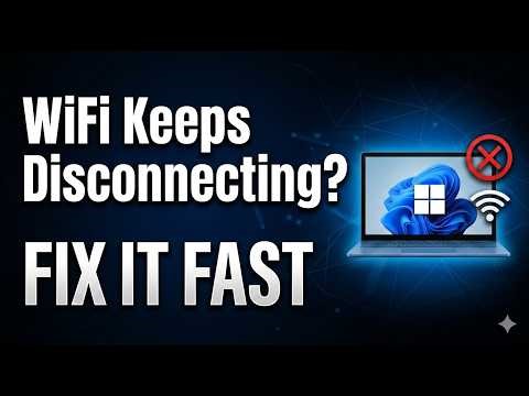 Windows 11 WiFi Keeps Disconnecting? Fix It Fast (2026 Guide)