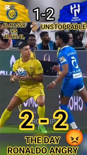 Ronaldo's Most Controversial Match!😱 Al Nassr vs Al Hilal 2-2 #Shorts #short #ronaldo #alnassr #cr7