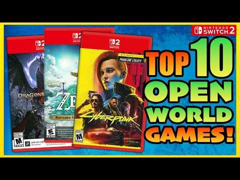 10 Open World Switch 2 Games To Get Lost In!