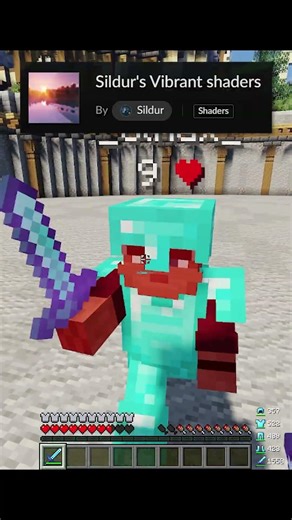 These Shaders Are INSANE for PvP #minecraft #pvp #shaders #marlowww