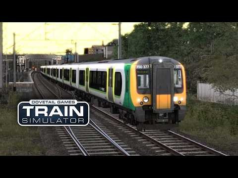 8-Car Class 350/3 Rush Hour Run | Birmingham Airport to Birmingham New Street | Train Simulator