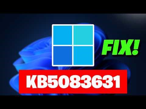 KB5083631 Update Not Installing Error 0x800f0845/0x80040154 In Windows 11