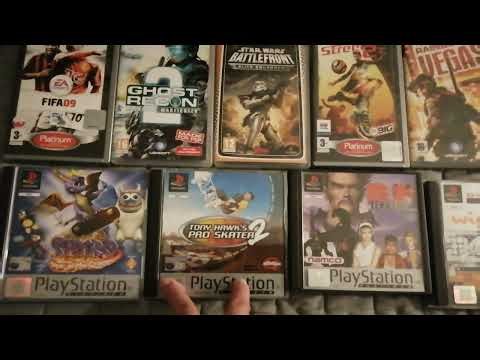 Moja kolekcja gier zakupionych 2025 na PSX, PSP, PS3 część 2