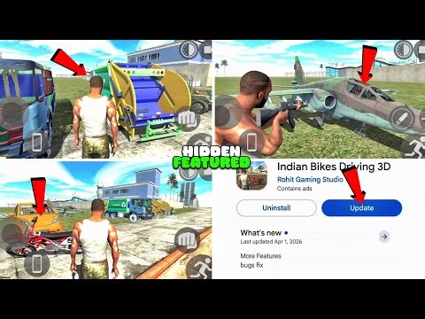 NEW UPDATE ALL SECRET CHEATS CODE OF 2026 In Indian Bikes Driving 3d | NEW BIKE+ARMY JET+GARBAGE 