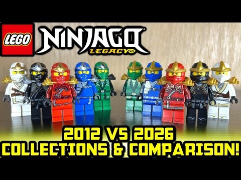All 5 Ninjago Legacy 2026 ZX Ninja! 🐲 Full Collection and Comparison to the 2012 ZX Ninja!