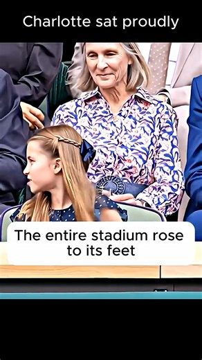 Standing Ovation for Courage - Princess Catherine & Princess Charlotte at Wimbledon 2024... When Catherine, Princess of Wales arrived at Wimbledon Championships 2024 with Princess Charlotte, the entire stadium rose to its feet a long, heartfelt standing ovation for her courage, dignity, and quiet strength throughout treatment. Catherine looked almost surprised at first... as if she couldn't quite believe the applause was for her. And beside her, Charlotte sat proudly calm, radiant, so clearly in