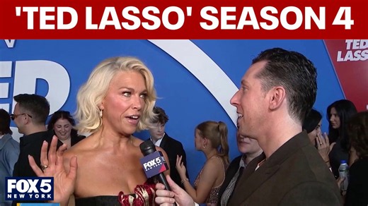 Hannah Waddingham on 'Ted Lasso' season 4 premiere in NYC