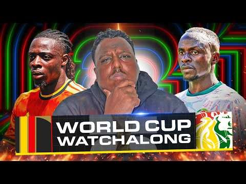 Belgium VS Senegal LIVE WORLD CUP ROUND OF 32 WATCH ALONG