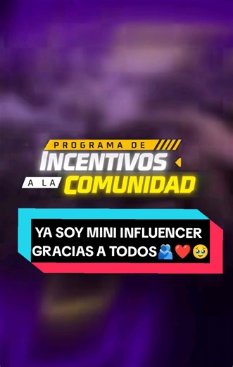Soy Mini Influencer en Free Fire: ¡Gracias a Todos!