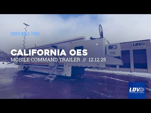 California OES Mobile Command Trailer - 12/15/25