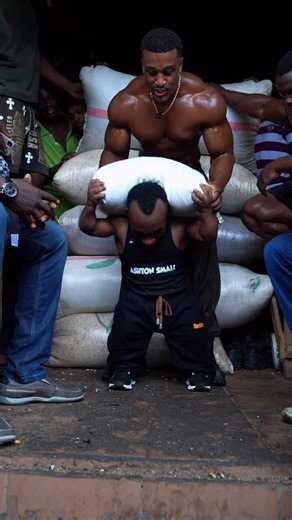 Work day in Cameroon 🇨🇲 50kg 💥 Disability is no inability
