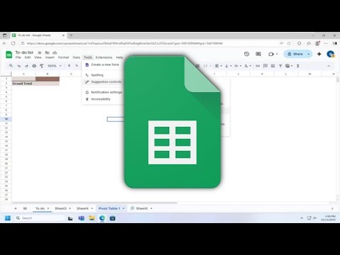 How To Enable Pivot Table Suggestions on Google Spreadsheets [Guide]