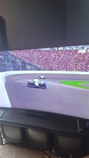 Katherine Legge and Ryan Hunter-Reay crash