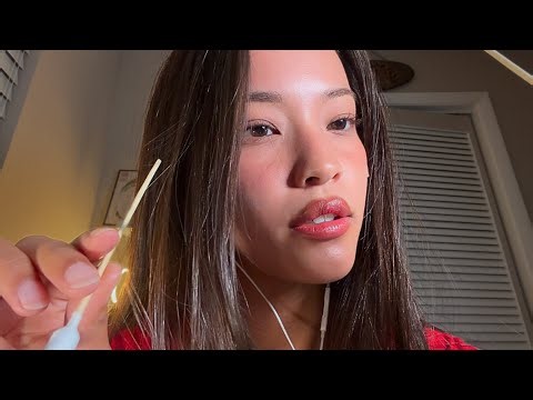 ASMR Ear to Ear Whispering 👂 Deep Ear Cleaning, Personal Attention & Up Close Triggers for Sleep