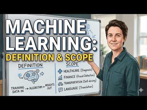 Definition and Scope of Machine Learning
