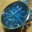 Seiko WIRED VK67-K090 Chronograph Blue Dial Quartz Watch 10 Bar Stainless Steel Japan Working New Battery