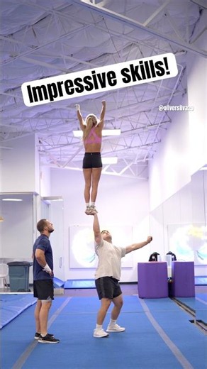 Amazing stunts #cheer #cheerleading #acro #workout #fitness #stunts #skills #gym