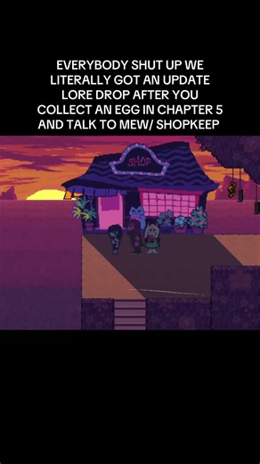 So 1. The hand theory (Kris losing there hand in an fight) is getting more prominent 2. So it’s not just one fiend…it’s a pack of them 3. Gaster loves cats more then alphys. And I guess there is an small chance that there’s something in the world that is helping us if both mew body and soul didn’t have control of the conversation… also I think it’s funny that Toby either forgot to put it into the game or wait until like all of us where done with it and suprise us with an update #fyp #fypシ #delta