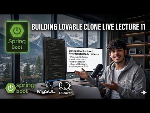 Lecture 11| Building Lovable Clone with Spring Boot | Handling Exceptions