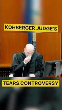 Kohberger Judge's Tears Controversy #kohberger #Idaho4