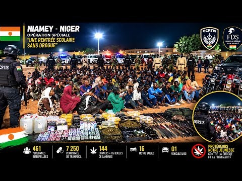 Niamey 🇳🇪 Jami'an Tsaro Sun kama Tarin Mutane 😱👈 #shorts #viral #funny #trending #fyp