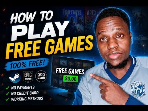 HOW TO PLAY FREE GAMES ON PC!