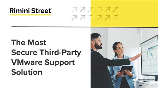 VMware support doesn’t have to be complicated. 🔒 Keep your perpetually licensed VMware products running smoothly for years while cutting costs and gaining peace of mind. Backed by 1,000 seasoned engineers and Rimini Protect™ Advanced Hypervisor Security powered by Vali Cyber®, Rimini Support™ for VMware delivers proactive zero‑day protection against evolving threats — ⚡ ultra‑responsive support, available 24/7/365, with guaranteed 10‑minute response times for critical issues to ensure your VMwa