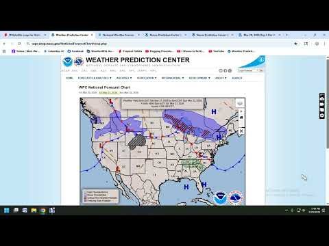 Heat Dome Continues Western U.S., Winter Weather & Severe Weather Also, From Snow to Severe Storms!!