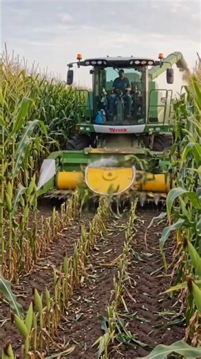 Corn Silage Making Process in USA 🇺🇸 | Why Farmers Harvest Corn Early for Cattle Feed