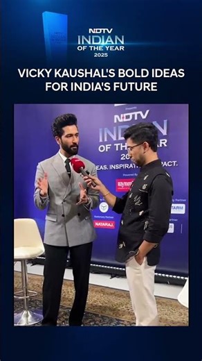 Vicky Kaushal's Bold Ideas For India's Future | Indian Of The Year 2025
