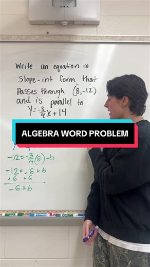 Word problems aren’t so scary as long as you tackle them one step at a time! #algebra #teacher #math #finals #highschool