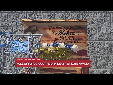 Use of force 'justified' in death of Kohen Wiley