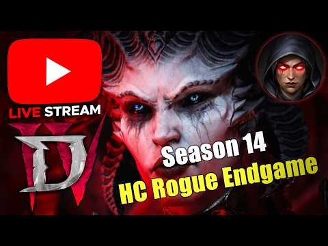 Diablo 4 Season 14 HCSSF, BLASTING WITH GOD ROGUE
