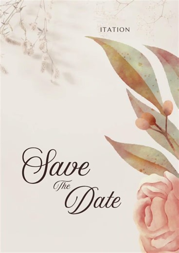 Elegant Wedding Invitation Card Design 💌 | Minimal & Luxury Invite Idea