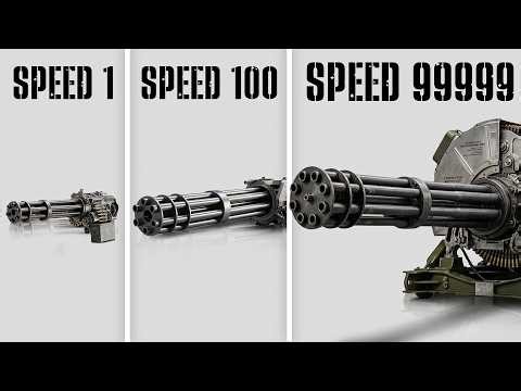 Slowest to FASTEST Machine Gun In Vietnam War!