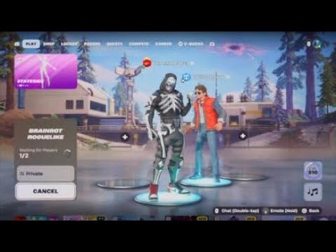 Fortnite Playing Brainrot Roguelike By Ferins!!!