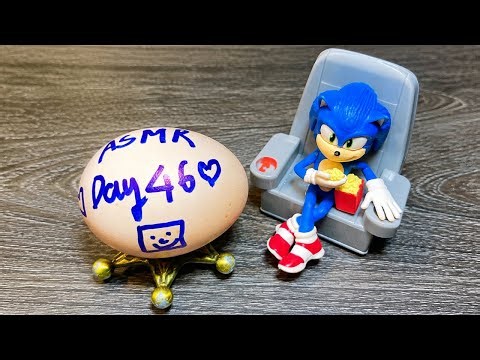 RAW EGG PEELING LIVE | ASMR DAY 46 ❤️