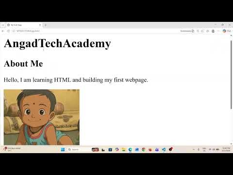 Build Your First HTML Website 😱 | practical demo | First HTML Project for Beginners 💻🔥#html #coding