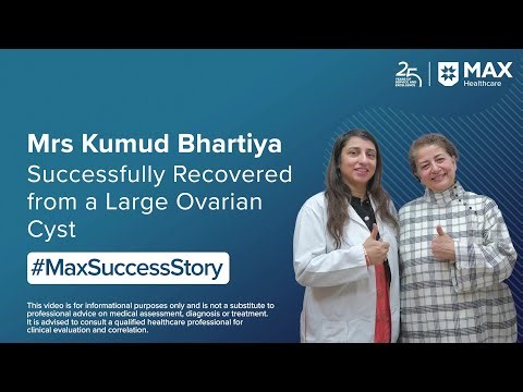 Mrs Kumud’s Smooth Recovery After Robotic Surgery for a Large Ovarian Cyst | Patient Success Story