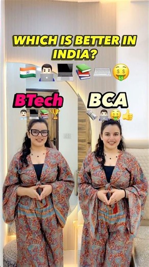 🎓 B.TECH vs BCA — WHICH IS BETTER IN INDIA? 💻🇮🇳 #careerguidance #engineering #btech
