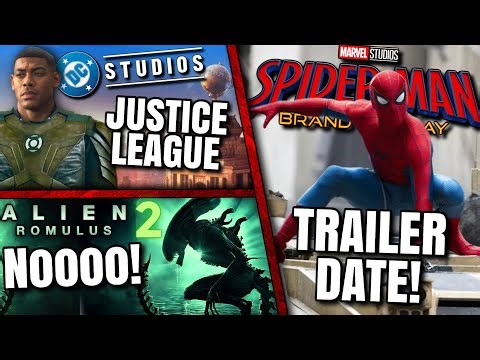 Spider-Man Trailer Update, Lanterns In Man Of Tomorrow, Alien Romulus 2 & MORE!!