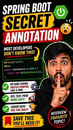 Spring Boot Secret Annotation 🤯 (Avoid Production Bugs!)