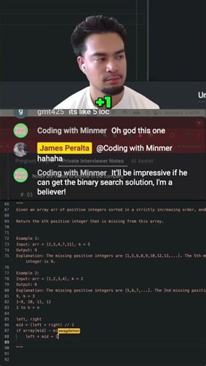 How Binary Search Finds the Kth Missing Integer