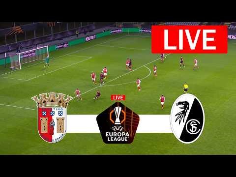 SC Braga vs Freiburg LIVE | UEFA Europa League 2026 | Match LIVE Today!