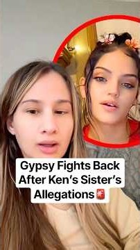 Gypsy Fights Back After Ken’s Sisters Allegations 🚨 #shorts #GypsyRoseBlanchard #GypsyRose
